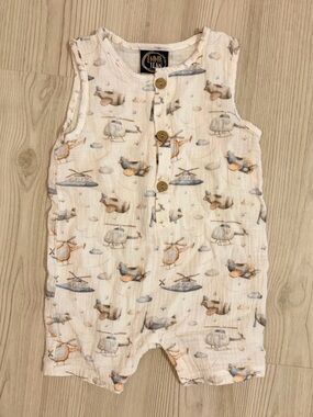 Emma Jean Sleeveless Baby Romper